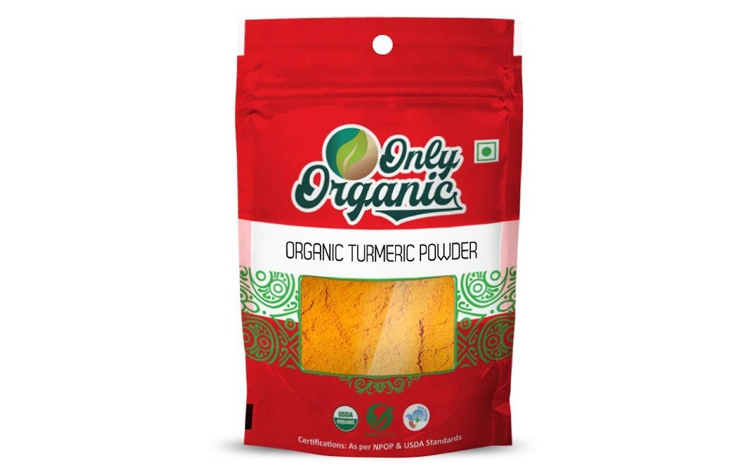 Only Organic Turmeric Powder    Pack  100 grams